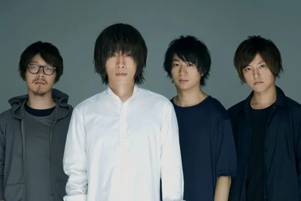 初のCMソングを手掛けたandrop。左から前田恭介、内澤崇仁、佐藤拓也、伊藤彬彦