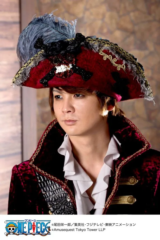 男性海賊の帽子　モデル：春日由輝
