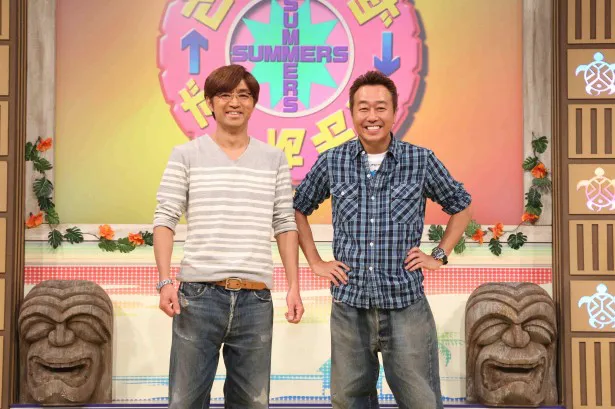 毎週木曜放送中の「さまぁ～ず×さまぁ～ず」(テレビ朝日系)に出演するさまぁ～ずの大竹一樹、三村マサカズ(写真左から)