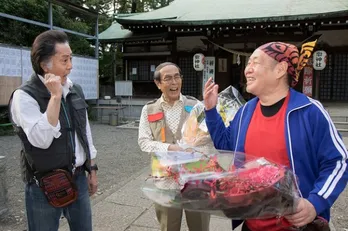 「三匹のおっさん2」笑顔でクランクアップ