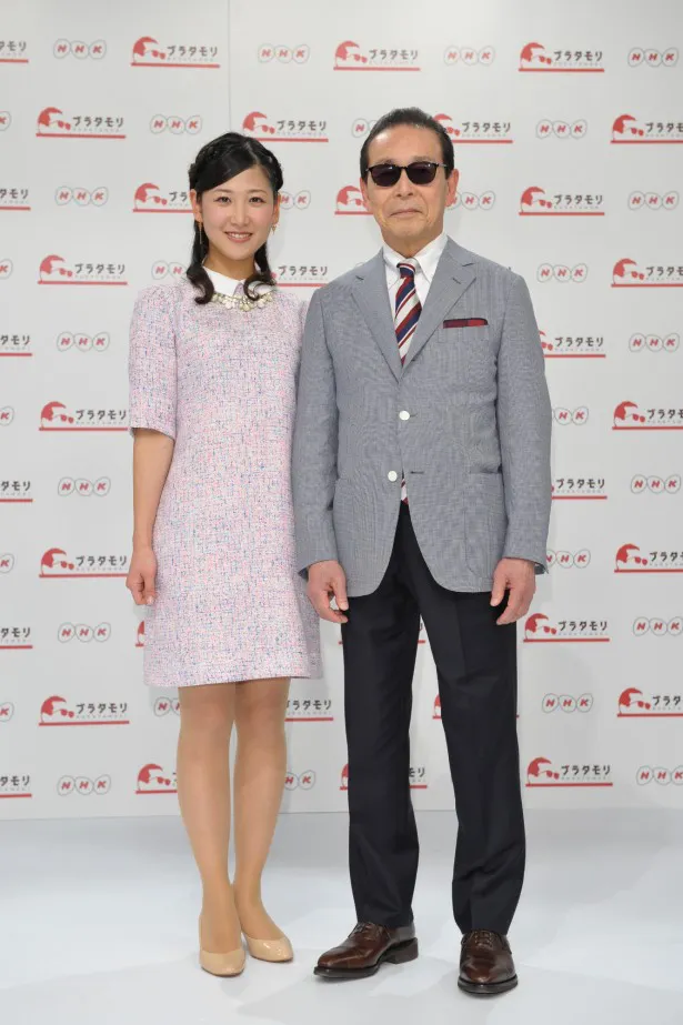 【写真を見る】4月から放送開始した「ブラタモリ」のタモリと桑子アナ（写真右から）