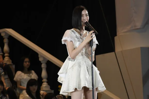 第5位のSKE48/AKB48兼任・松井珠理奈は「皆さん本当にありがとうございました」と感謝