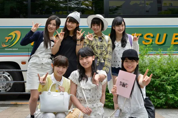 6月13日(土)放送の「AKB48　旅少女」(夜0:55-1:25日本テレビ)に出演するてんとうむChu！メンバー