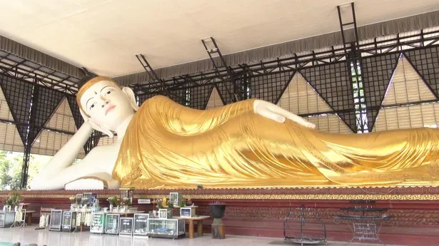 ミャンマーの新観光地となっている巨大涅槃像は日本人が建立したもの