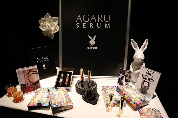 PLAYBOYからはリフトアップ美容液「AGARU　SERUM」がリリース　エイジングスキンケア商品とは思えないパッケージで女性の心をわし掴み