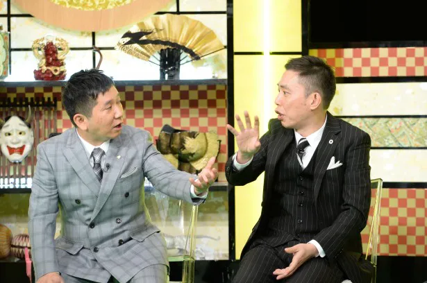 爆笑問題・太田光(写真右)は「大学に入らずに、この番組に毎週来たらいいんですよ！」と萩本にオファー