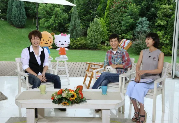 3人は日本全国から集まったペットたちのちょっと笑える映像を紹介する「ワンだラン動画」を見てほっこり笑顔に
