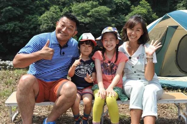親子で楽しめる自由研究を提案！山口智充、横山歩、遠藤璃菜、田中律子(写真左から)