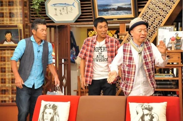 8月1日(土)放送の「さんまのまんま」(関西テレビ)で坂田利夫、間寛平がゲストとして登場