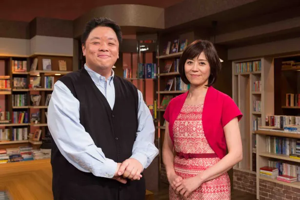 「100分de名著」（水曜夜10時、NHK Eテレ）の(写真左から)MCの伊集院光と武内陶子アナ