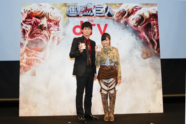 dTVオリジナルドラマ「進撃の巨人　ATTACK ON TITAN 反撃の狼煙」の8月15日(土)配信記念イベントが開催