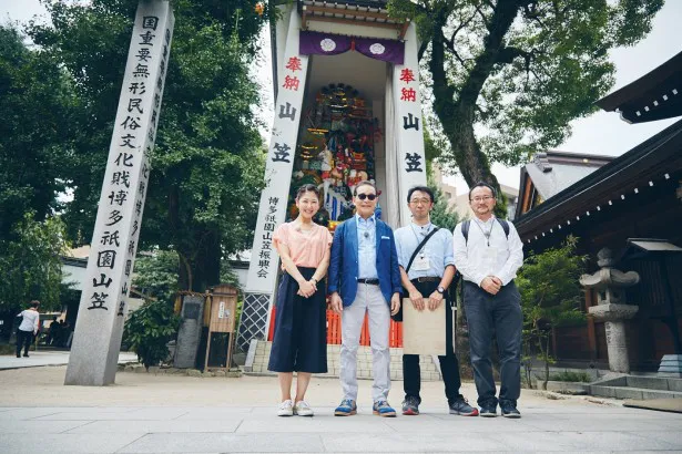 9月12日(土)放送では博多祇園山笠で有名な櫛田神社を訪れる