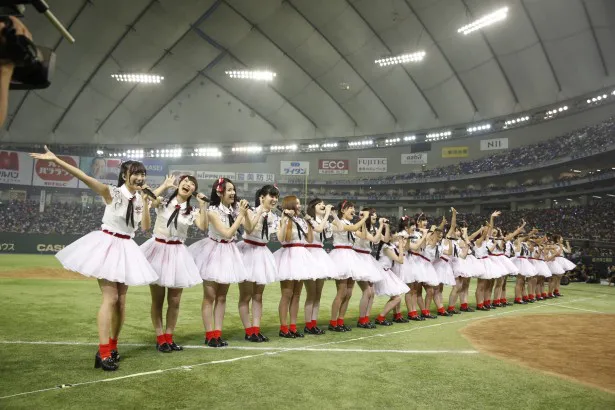 【写真を見る】東京のファンに初お披露目されたNGT48