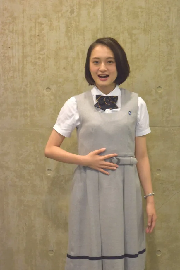 「表参道高校合唱部！」で合唱部員・美子を演じる萩原みのり