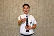 【オモ高訪問】堀井新太「高校生と年の差は感じない」