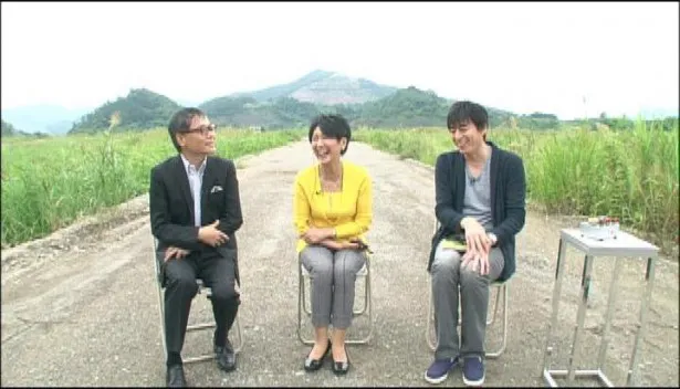 9月26日(土)放送の「それ押させてください！」に出演するいとうせいこう、吉川美代子、博多大吉(写真左から)