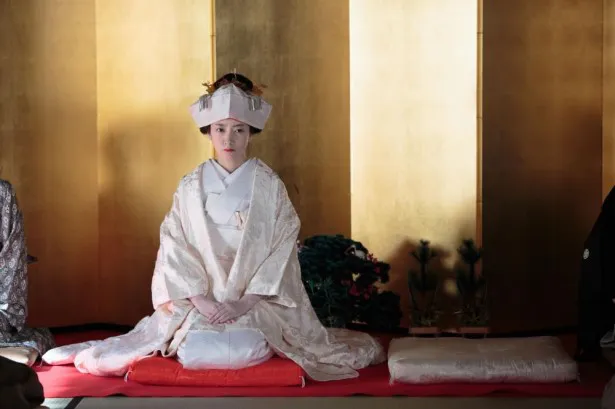 連続テレビ小説「あさがきた」(NHK総合ほか)で、波瑠が白無垢姿！