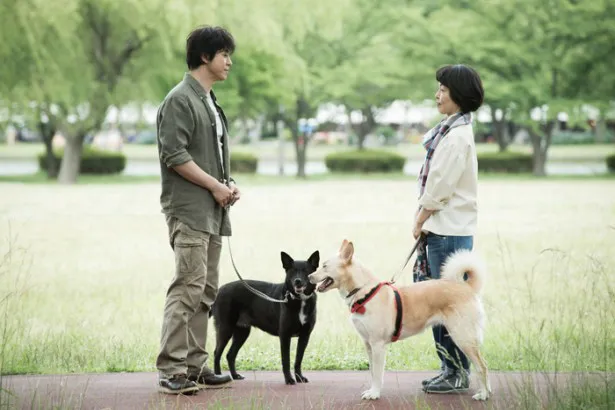【写真を見る】自身も保護犬の里親である俳優・上川隆也と共に上川隆也の愛犬も出演！