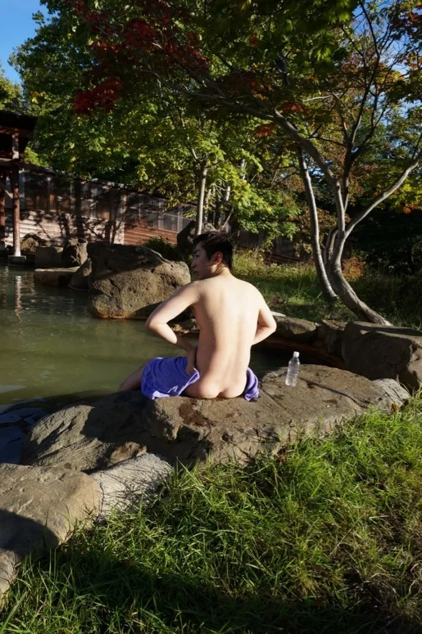 【写真を見る】ニセコ温泉・昆布の湯・混浴