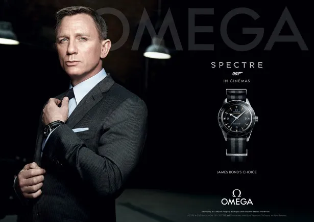 「007 スペクター」と世界有数の時計ブランド・オメガのコラボが実現