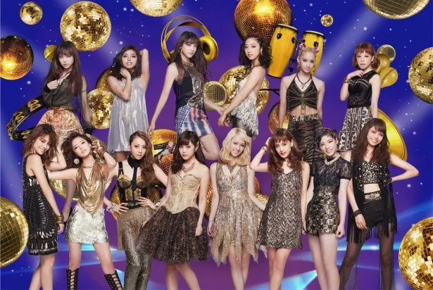 「ベストヒット歌謡祭2015」に出演するE-girls
