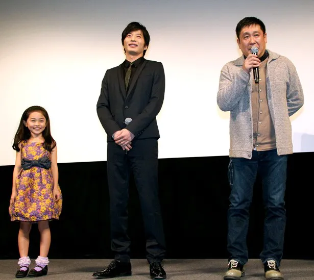 金田監督は「いろいろな親子が出てきます。親子の絆を感じ取っていただければいいなぁと思っています」と見どころを話した