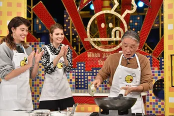 マギーがワタリガニに悪戦苦闘しつつ昔の恋愛話を告白