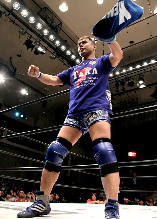 K-DOJOは米メジャー団体WWF(現WWE)で活躍していたTAKAみちのくが'02年4月に旗揚げ。千葉市を拠点に、地域密着のプロレス団体として活動している