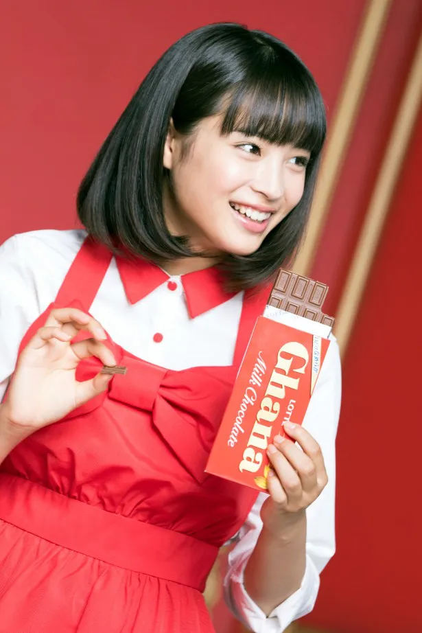 「チョコレートがいっぱいあるので、(チョコレートのいい匂いで)常に幸せな気持ちになります」と告白