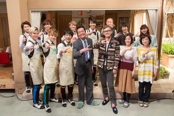 超特急が遠藤憲一、渡部篤郎にお手製の汁粉を振る舞う