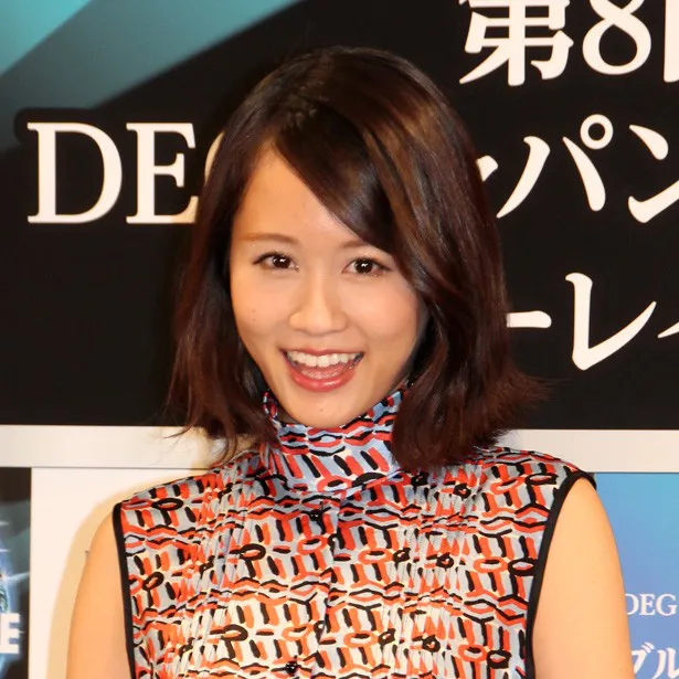 前田敦子が「第8回DEGジャパン・アワード/ブルーレイ大賞」授賞式にアンバサダー兼プレゼンターとして登壇した