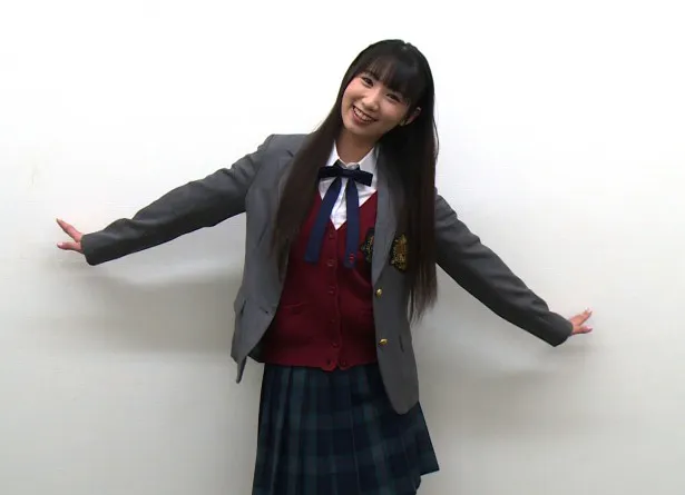 【写真を見る】今春高校卒業する上野、恐らく番組での女子高校生の制服姿はこれが見納め!?