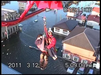 東日本大震災での消防隊の奮闘と葛藤を描く報道特番