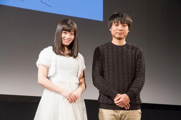 「ゆうばり国際ファンタスティック映画祭2016」で舞台あいさつを行った橋本環奈、前田弘二監督