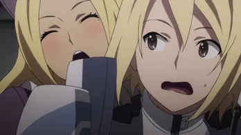 「ヘヴィーオブジェクト」第21話、場違いな女性？