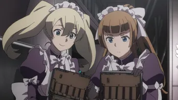 「ヘヴィーオブジェクト」第22話、戦うメードさん