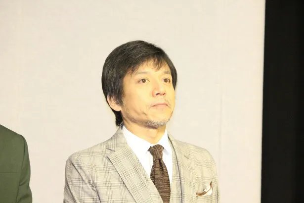 【写真を見る】勝村政信は「僕も若いころはそんな目をしていた」と堀井新太の目を絶賛！