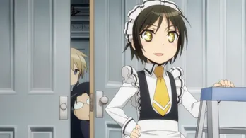 男子小学生にメード服？アニメ「少年メイド」スタート