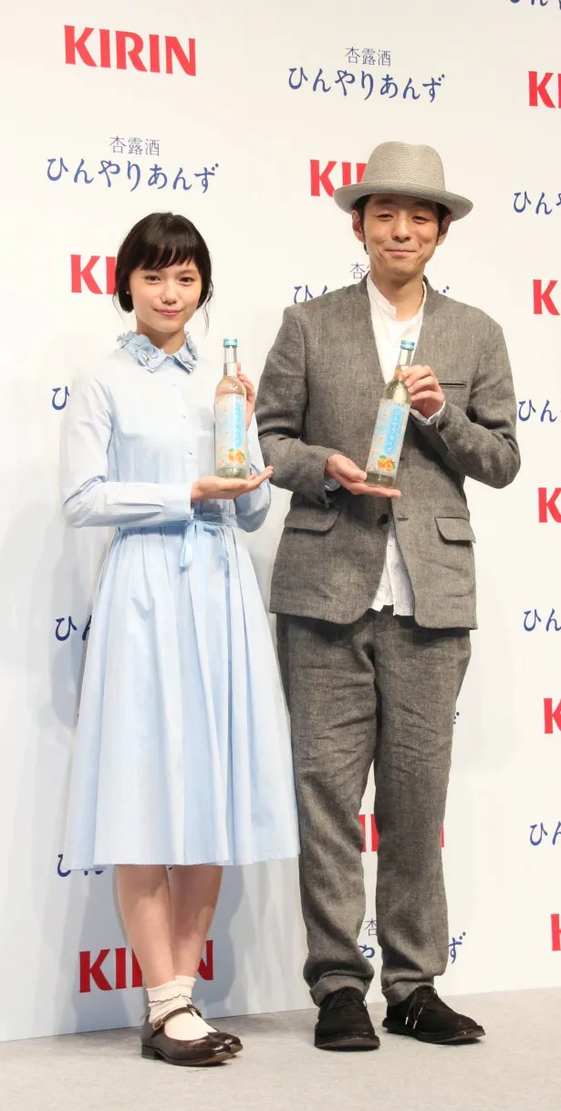 監督と出演者という立場でタッグを組んだことのある2人がCMで共演！