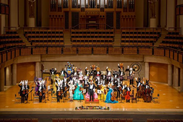 【写真を見る】動物たちのオーケストラ「ズーラシアンフィルハーモニー管弦楽団」はこちら！