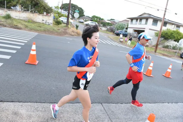 まぁなは自分のペースで、ゆっくりと確実に進む