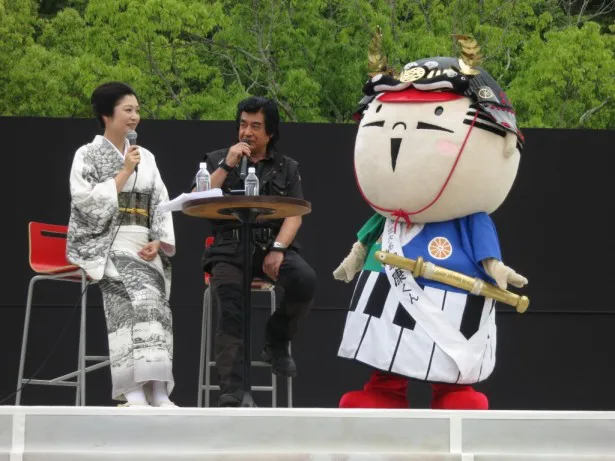 藤岡弘、が「出世の街浜松 家康公祭り」でトークショーに出演
