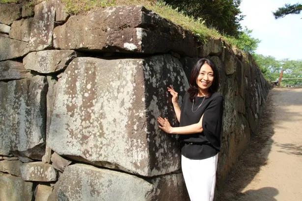 長野は築城された当時から今も残る石垣に驚き！