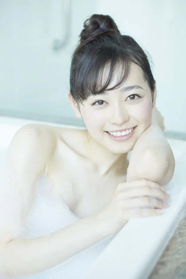 まいんちゃん 福原遥 水着に泡風呂 初挑戦だらけの オトナの 写真集発売 Webザテレビジョン