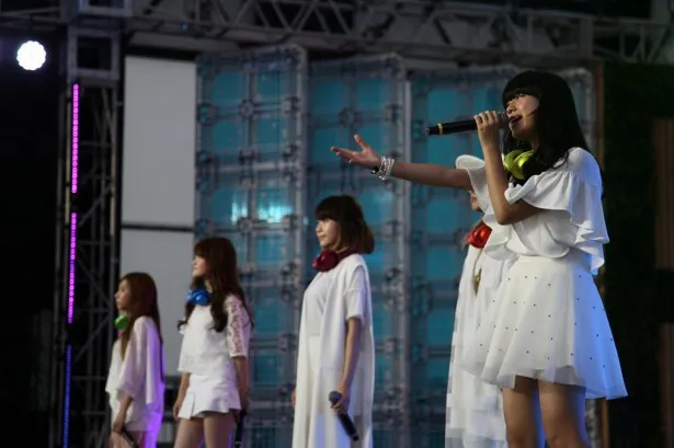 「めざましライブ」で日本武道館ワンマンライブを発表したLittle Glee Monster