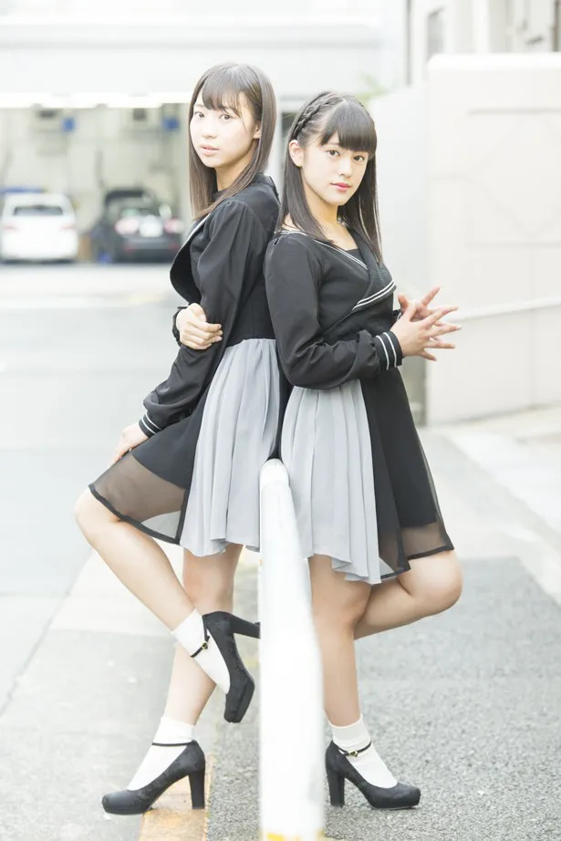 SKE48の次世代を担うとの期待も高まる、日高優月（左）と竹内彩姫（右）