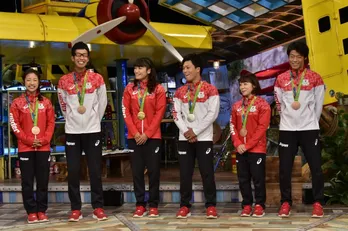 嵐がリオ五輪メダリストたちの裏話に大興奮!