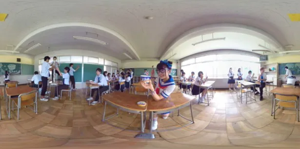 【写真を見る】360°動画でまこみなと共演!?