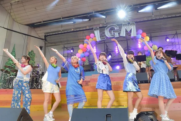 Little Glee Monsterが大阪城野外音楽堂にて「Little Glee Monster presents ガオフェス2016～リトグリサマーキャンプ～」ファイナル公演を開催した