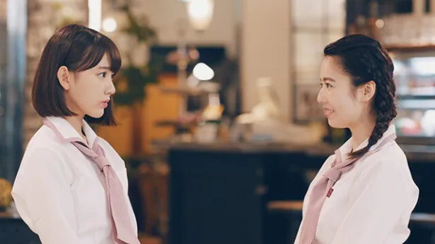 島崎と宮脇の対峙(たいじ)シーン